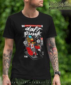 Daft Punk Shirt Comic Version 4 Daft Punk Shirt Comic Version T Shirt