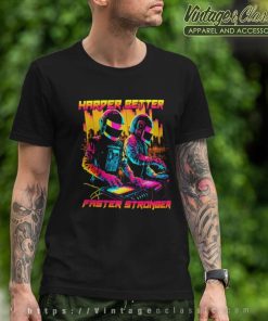 Daft Punk Shirt Harder Better Faster Stronger T Shirt
