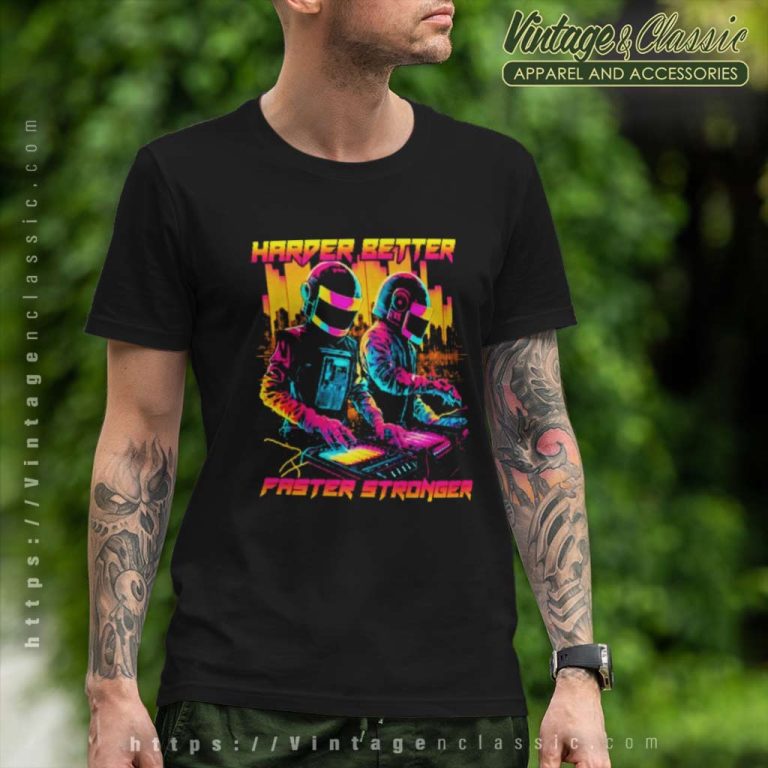 Daft Punk Shirt Harder Better Faster Stronger T Shirt Daft Punk Shirt Harder Better Faster Stronger T Shirt