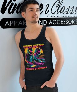 Daft Punk Shirt Harder Better Faster Stronger Tank Top Racerback