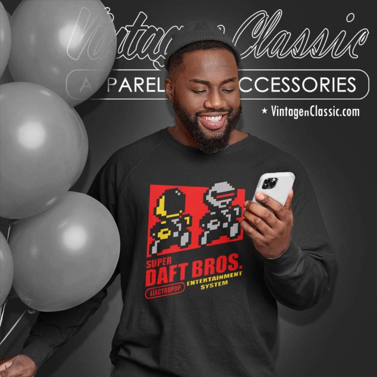 Daft Punk X Super Mario Sweatshirt Daft Punk X Super Mario Sweatshirt
