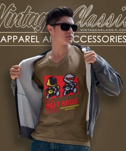 Daft Punk X Super Mario V Neck TShirt