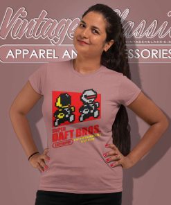 Daft Punk X Super Mario Women TShirt
