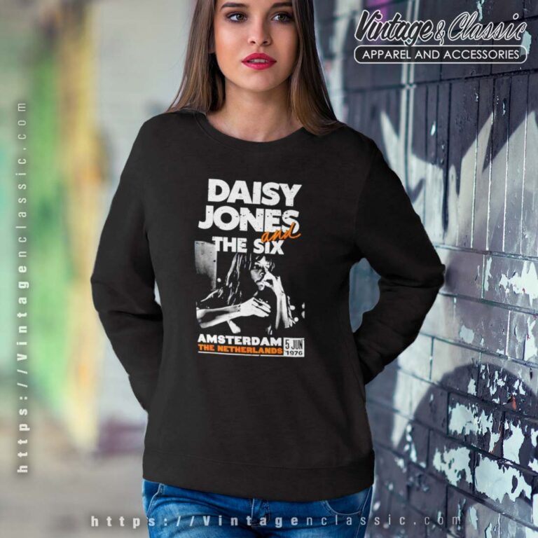 Daisy Jones and The Six Daisy Amsterdam Sweatshirt Daisy Jones and The Six Daisy Amsterdam Sweatshirt