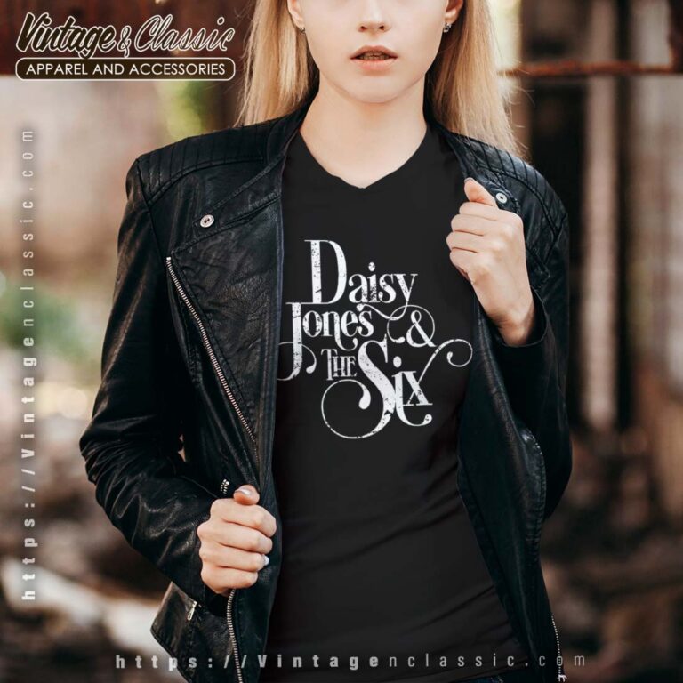 Daisy Jones and The Six Vneck Daisy Jones and The Six Vneck