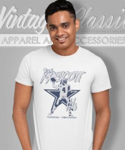 Dak Prescott 4 Qb Dallas Cowboys T Shirt