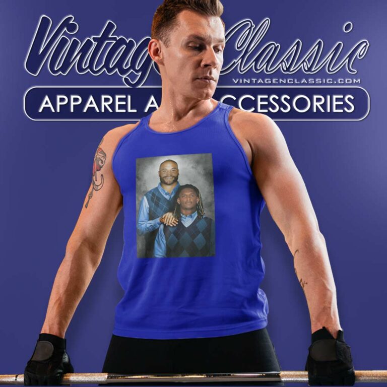 Dak Prescott And Ceedee Lamb Cowboys Step Brothers Tank Top Racerback Dak Prescott And Ceedee Lamb Cowboys Step Brothers Tank Top Racerback