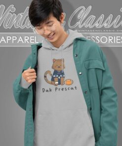 Dak Prescott Cat Cowboys Hoodie