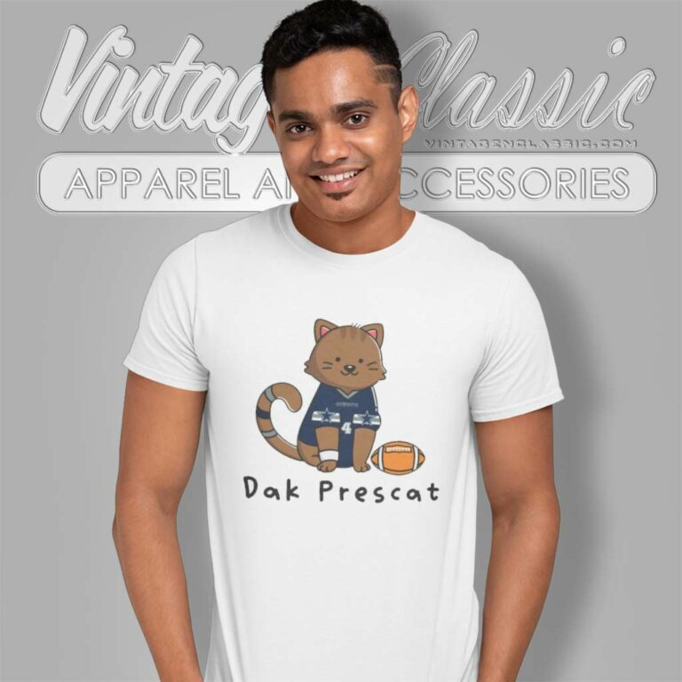 Dak Prescott Cat Cowboys T Shirt Dak Prescott Cat Cowboys T Shirt