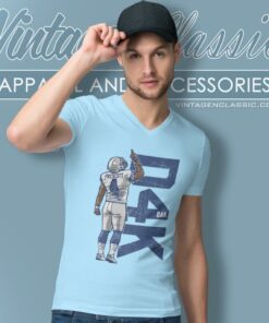 Dak Prescott D4k B V Neck TShirt