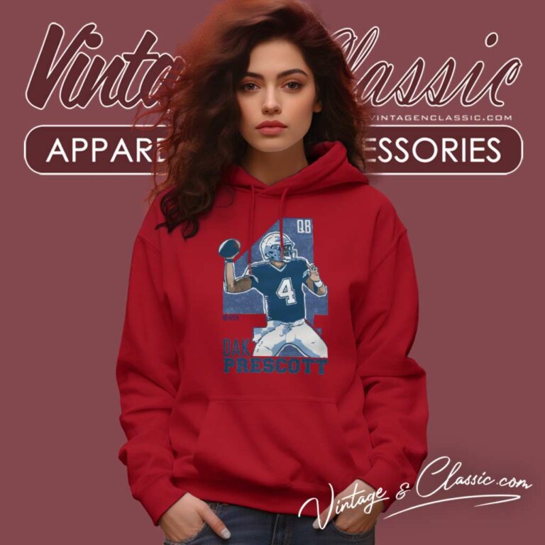 Dak Prescott Dallas Cowboys Qb Nflpa Hoodie Dak Prescott Dallas Cowboys Qb Nflpa Hoodie