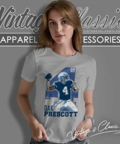 Dak Prescott Dallas Cowboys Qb Nflpa Women TShirt