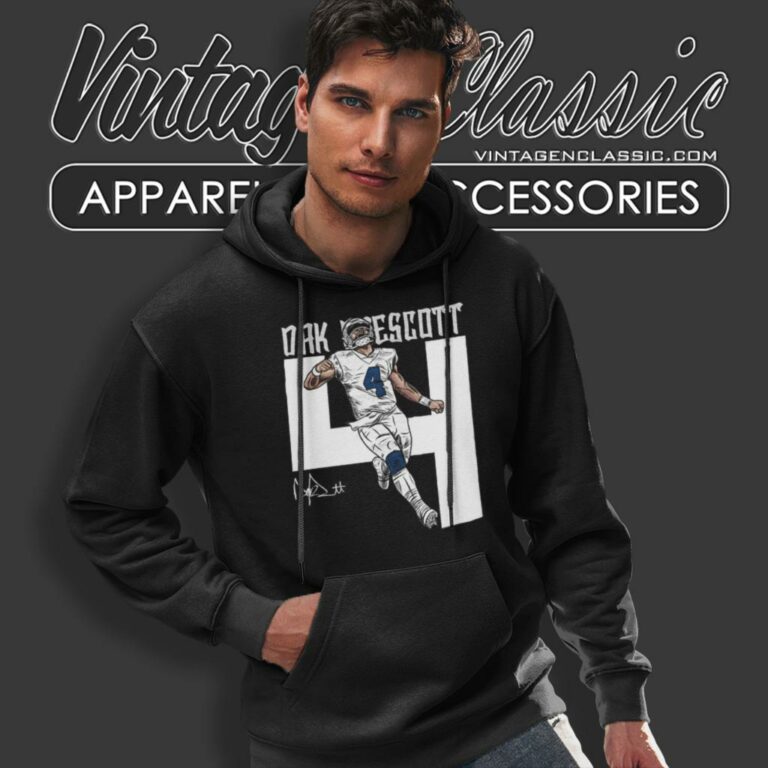 Dak Prescott Number W Wht Hoodie Dak Prescott Number W Wht Hoodie