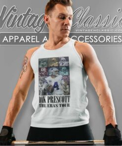 Dak Prescott The Eras Tour Cowboys Tank Top Racerback