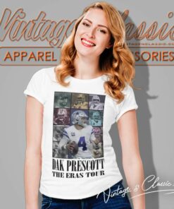 Dak Prescott The Eras Tour Cowboys Women TShirt