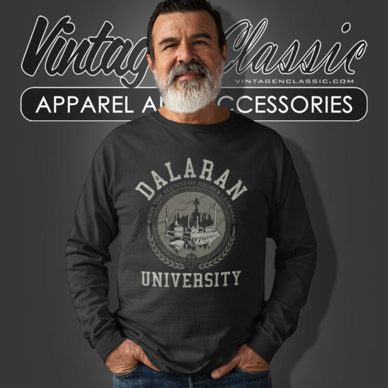 Dalaran University World Of Warcraft Long Sleeve Tee Dalaran University World Of Warcraft Long Sleeve Tee