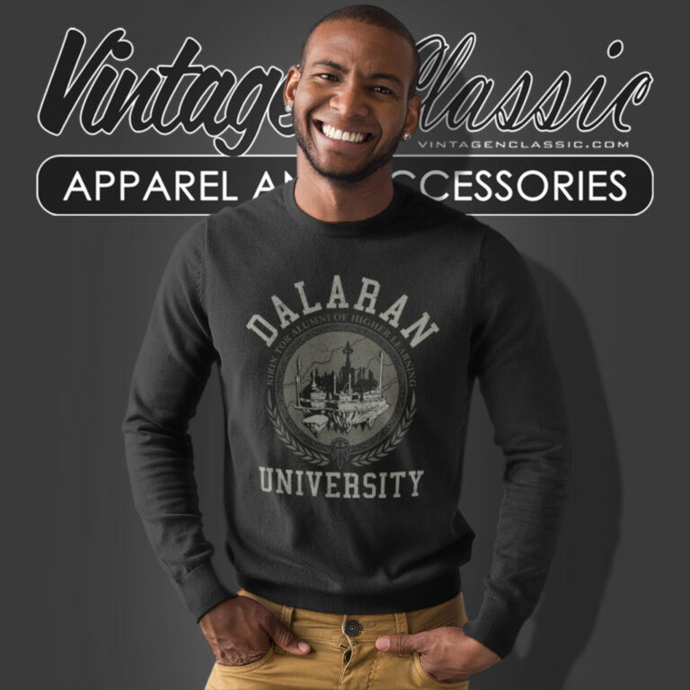 Dalaran University World Of Warcraft Sweatshirt Dalaran University World Of Warcraft Sweatshirt