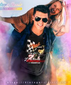 Dale Earnhardt 3 7 Time Winston Cup Champion V Neck TShirt