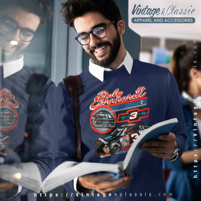 Dale Earnhardt 3 Chevy Goodwrench Nascar Sweatshirt Dale Earnhardt 3 Chevy Goodwrench Nascar Sweatshirt