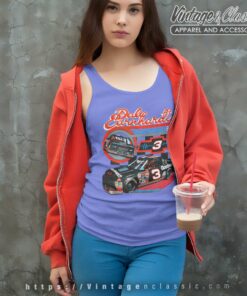 Dale Earnhardt 3 Chevy Goodwrench Nascar Tank Top Racerback