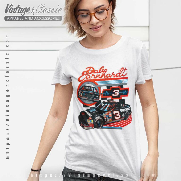 Dale Earnhardt 3 Chevy Goodwrench Nascar Women TShirt Dale Earnhardt 3 Chevy Goodwrench Nascar Women TShirt