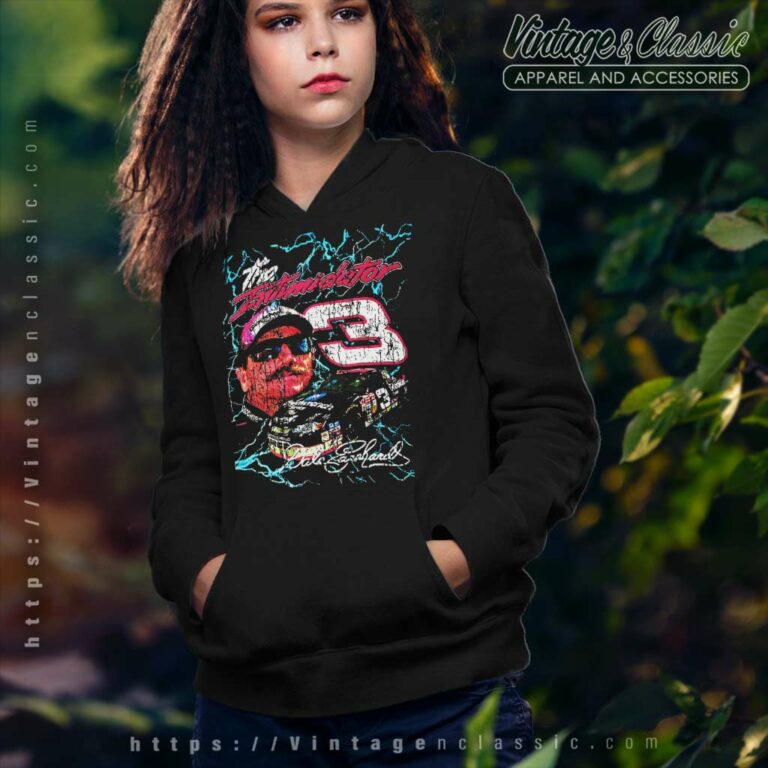 Dale Earnhardt 3 Nascar The Intimidator Hoodie Dale Earnhardt 3 Nascar The Intimidator Hoodie
