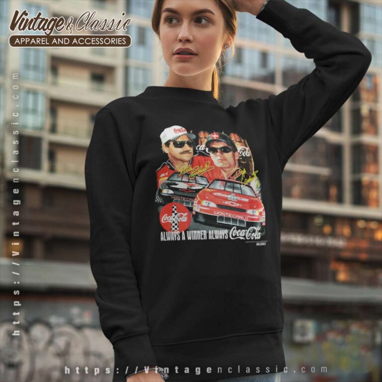 Dale Earnhardt And Dale Earnhardt Jr Sweatshirt Dale Earnhardt And Dale Earnhardt Jr Sweatshirt