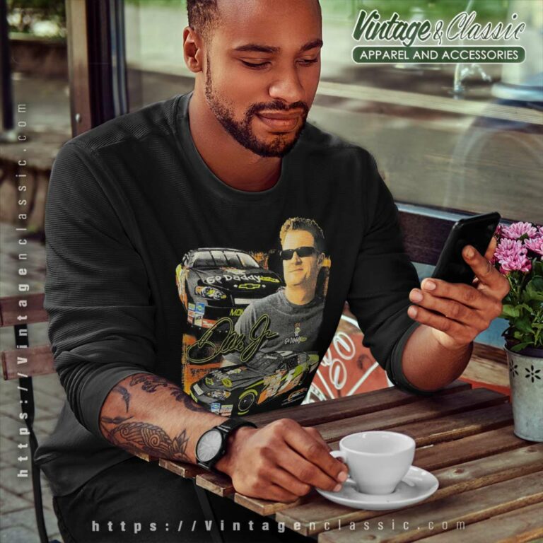 Dale Earnhardt Jr Go Daddy 5 Nascar Racing Vintage Sweatshirt Dale Earnhardt Jr Go Daddy 5 Nascar Racing Vintage Sweatshirt