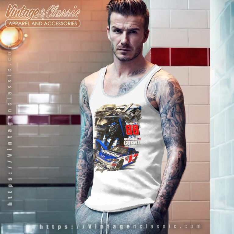 Dale Earnhardt Jr Nascar Graphic Tank Top Racerback Dale Earnhardt Jr Nascar Graphic Tank Top Racerback