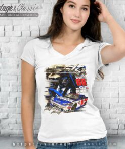 Dale Earnhardt Jr Nascar Graphic V Neck TShirt