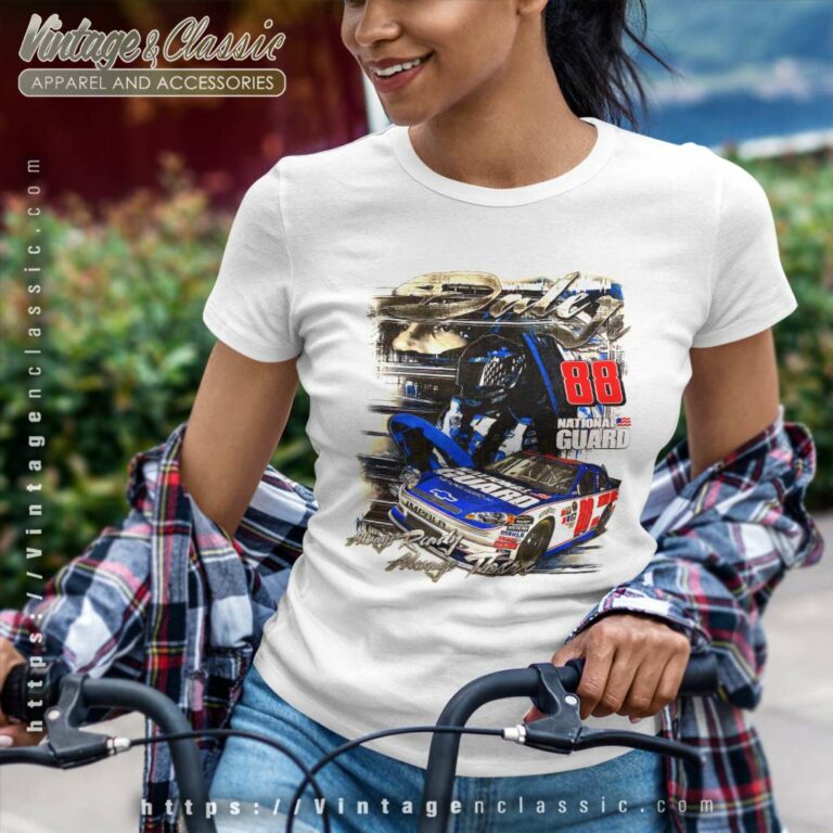Dale Earnhardt Jr Nascar Graphic Women TShirt Dale Earnhardt Jr Nascar Graphic Women TShirt