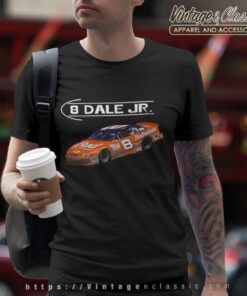 Dale Earnhardt Jr Red Nascar T Shirt