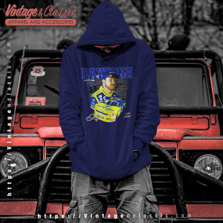 Dale Earnhardt Jr Wrangler Nascar Daytona Hoodie Dale Earnhardt Jr Wrangler Nascar Daytona Hoodie