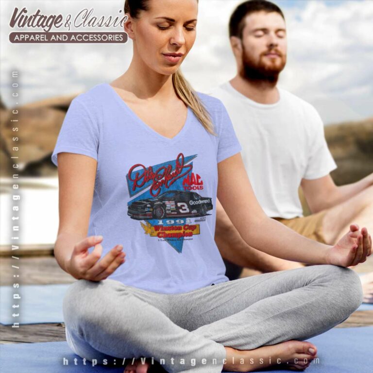 Dale Earnhardt Nascar Shirt Mac Tools Logo 3 Winston Cup Champion V Neck TShirt Dale Earnhardt Nascar Shirt Mac Tools Logo 3 Winston Cup Champion V Neck TShirt