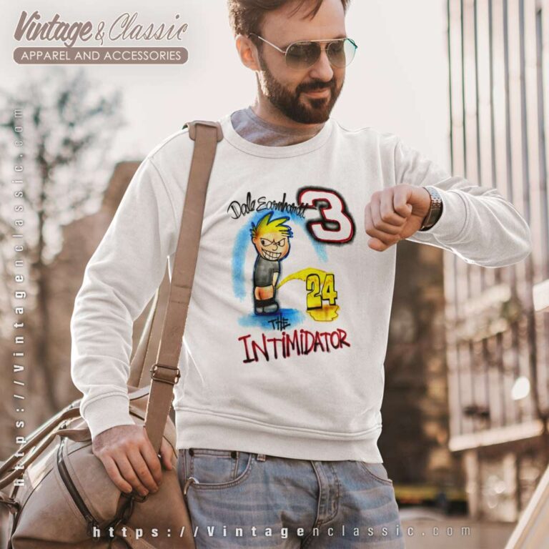 Dale Earnhardt Nascar The Intimidator Sweatshirt Dale Earnhardt Nascar The Intimidator Sweatshirt
