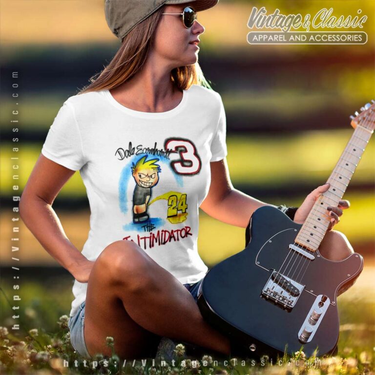 Dale Earnhardt Nascar The Intimidator Women TShirt Dale Earnhardt Nascar The Intimidator Women TShirt