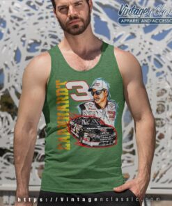 Dale Earnhardt Nascar Vintage Racing Tank Top Racerback