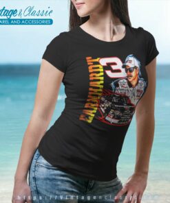 Dale Earnhardt Nascar Vintage Racing Women TShirt