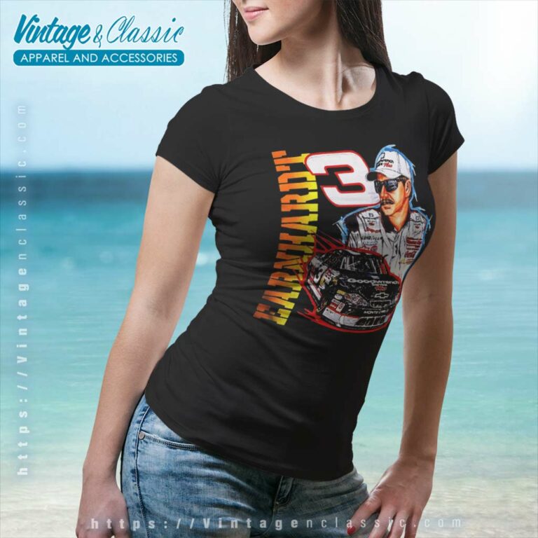 Dale Earnhardt Nascar Vintage Racing Women TShirt Dale Earnhardt Nascar Vintage Racing Women TShirt