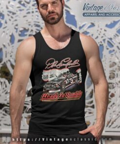 Dale Earnhardt Ready To Rumble Nascar Vintage Tank Top Racerback