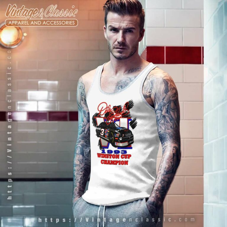 Dale Earnhardt Sr 1993 Winston Cup Champion Tank Top Racerback Dale Earnhardt Sr 1993 Winston Cup Champion Tank Top Racerback