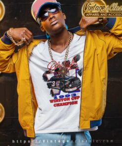 Dale Earnhardt Sr 1993 Winston Cup Champion V Neck TShirt