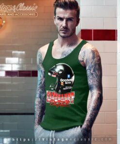Dale Earnhardt Sr Racing Helment Nascar Tank Top Racerback