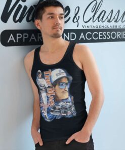 Dale Earnhardt Sr The Man Nascar Vintage Tank Top Racerback