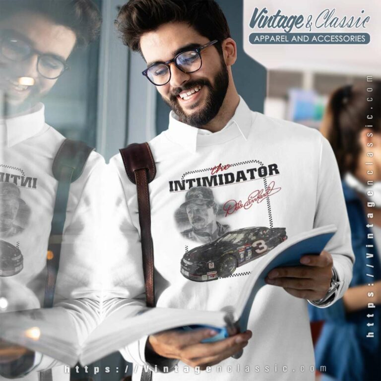 Dale Earnhardt The Intimidator Vintage Nascar Racing Sweatshirt Dale Earnhardt The Intimidator Vintage Nascar Racing Sweatshirt