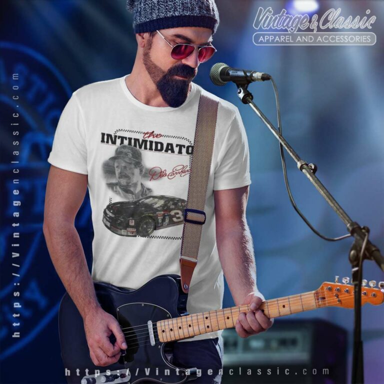 Dale Earnhardt The Intimidator Vintage Nascar Racing T Shirt Dale Earnhardt The Intimidator Vintage Nascar Racing T Shirt