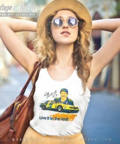 Dale Earnhardt Wrangler 3 Nascar Vintage Tank Top Racerback