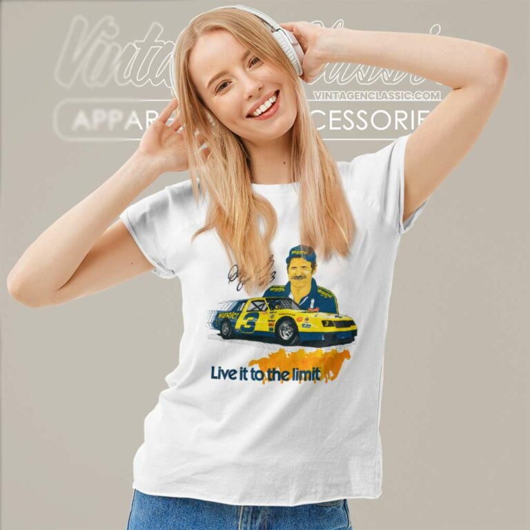 Dale Earnhardt Wrangler 3 Nascar Vintage Women TShirt Dale Earnhardt Wrangler 3 Nascar Vintage Women TShirt