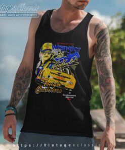 Dale Earnhardt Wrangler Tough Customer Nascar Tank Top Racerback