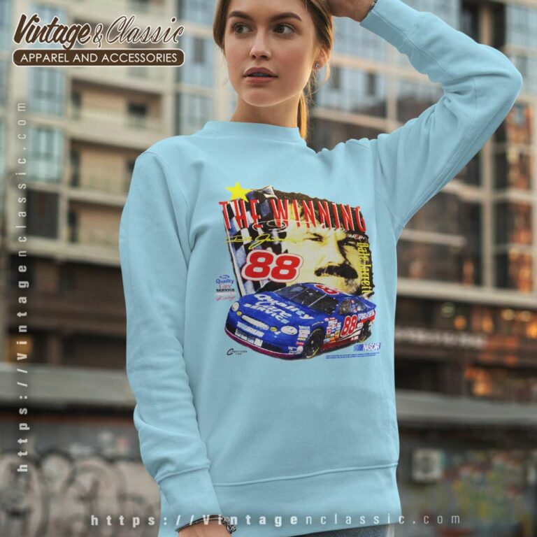 Dale Jarrett Nascar The Winning Edge Sweatshirt Dale Jarrett Nascar The Winning Edge Sweatshirt